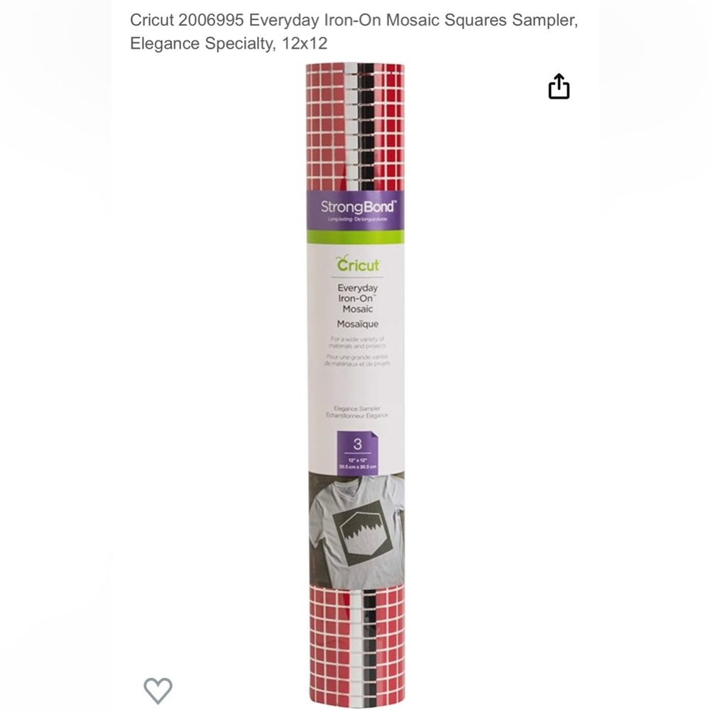 ⭐️ Cricut Everyday Iron-On Mosaic Squares